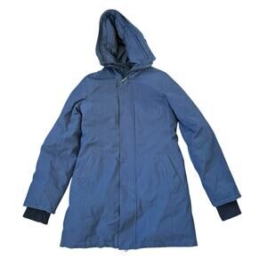 Aritzia Golden by TNA Haven Parka Altitude Series Navy **No Fur Trim